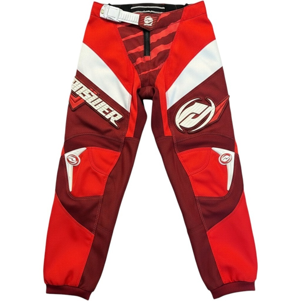 Answer Racing Syncron Youth Motocross Pants Red Maroon White Size 18 Youth